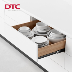Thanh trượt bi 3 tầng giảm chấn DTC