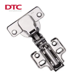 Bản lề giảm chấn DTC cong nhiều - Đế cố định - mở 100°