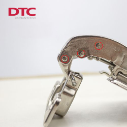 Bản lề giảm chấn DTC cong 90 độ
